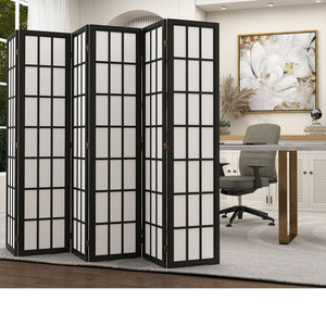 Levede 6 Panel Room Divider 170cm Freestanding Screen-1996005516735811591