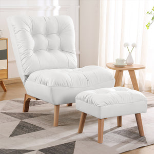 Levede Sofa Ottoman Set Accent Recliner-1973194010130518023