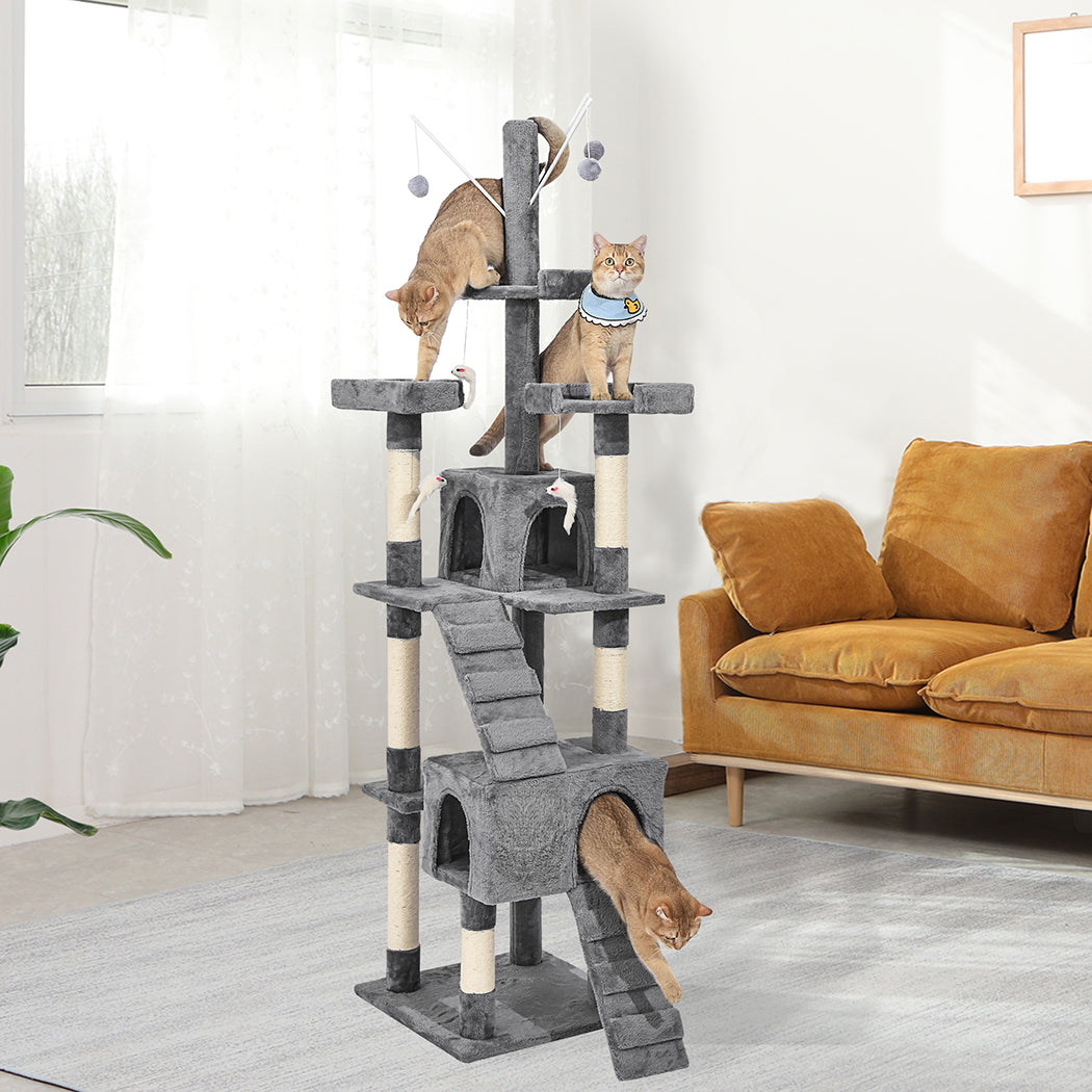 pawz-cat-tree-scratching-post-scratcher-grey-1973193908397674503