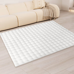 Marlow Floor Rug Carpet Fluffy Faux Rabbit Fur 80x120CM-1996005450872655879