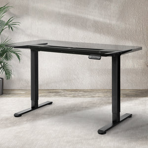 Levede Motorised Standing Desk Frame Black Dual Motor-1973193820111769607