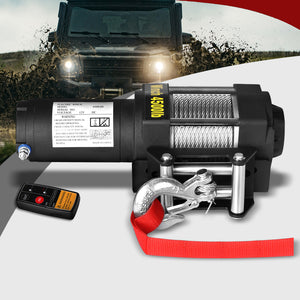 Electric Winch 4500LBS/2041KG 12V Wireless-1973194051188559879