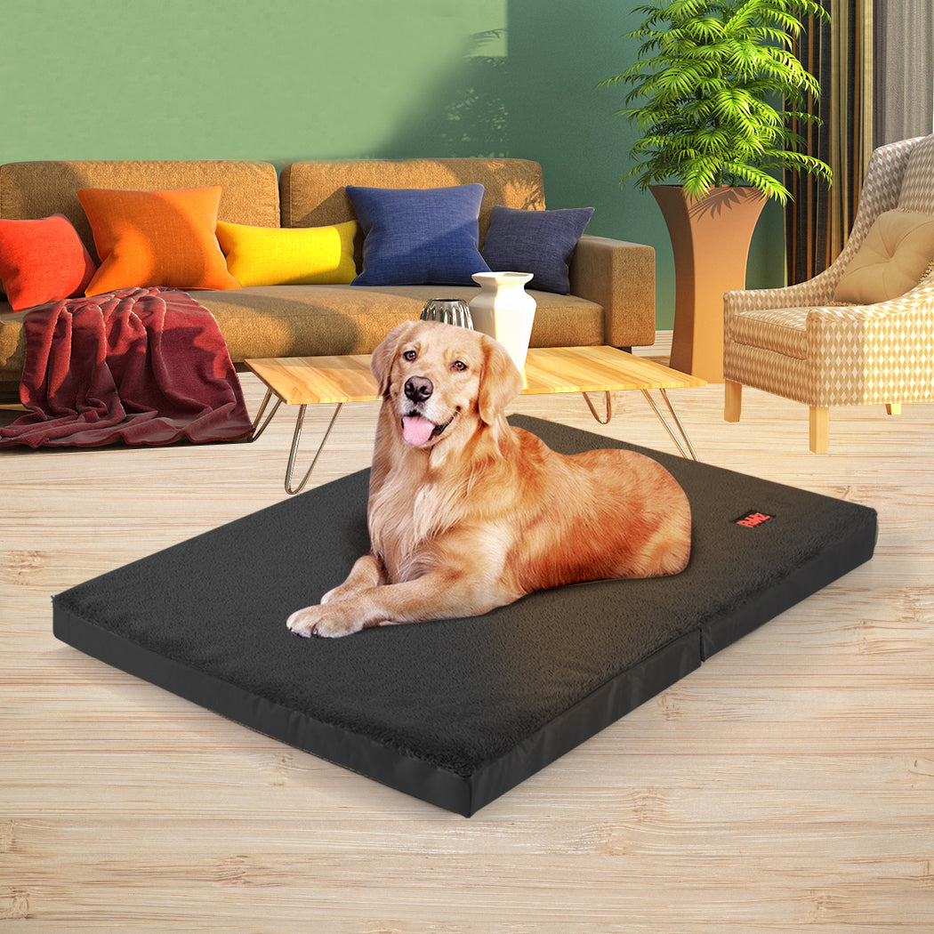 pawz-pet-bed-foldable-dog-puppy-beds-black-x-large-1973193902240436231