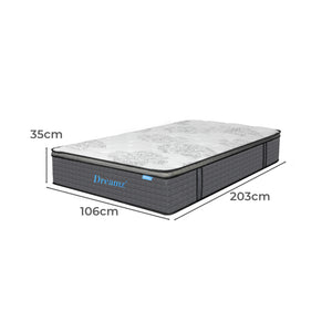 Dreamz Spring Mattress Bed Pocket Egg King Single-1996005490986979330
