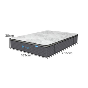 Dreamz Spring Mattress Bed Pocket Egg King-1996005490806624258