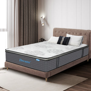 Dreamz Spring Mattress Bed Pocket Egg Queen-1996005491158945798