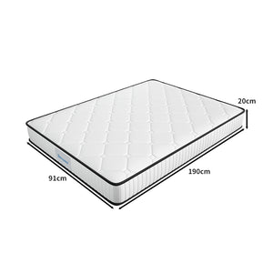 Dreamz Spring Mattress Bed Pocket Tight Single-1973193967348617218