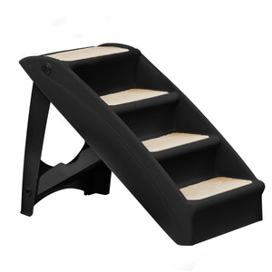 PaWz Pet Ramp Indoor Dog Steps Stair Black-1973193625609310208