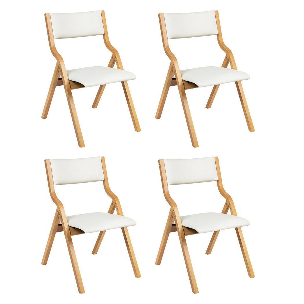 levede-4x-dining-chairs-foldable-pu-beige-1996005477766533120