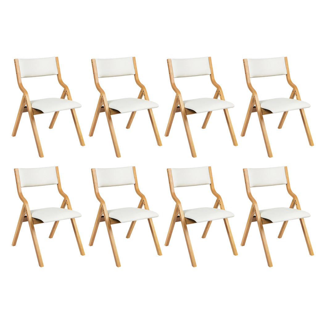 levede-8x-dining-chairs-foldable-pu-beige-1996005478223712256