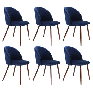 Levede 6x Dining Chairs Seat French Navy-1996005471550574592