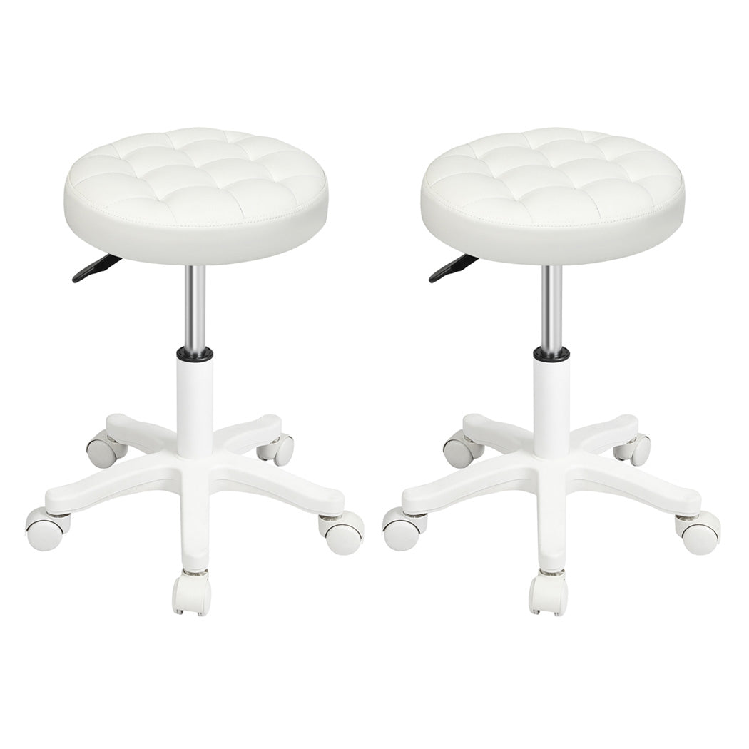 levede-2x-rolling-bar-stool-swivel-salon-spa-chair-beige-1996005583764983808
