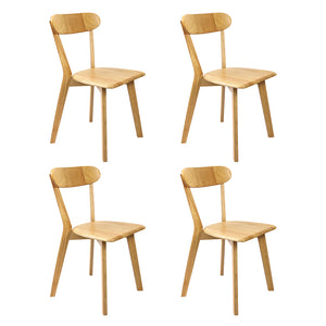 Levede 4x Dining Chairs Wooden Kitchen Chair-1996005484359979008