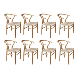 Levede 6x Dining Chairs Wooden Hans-1996005494598275072