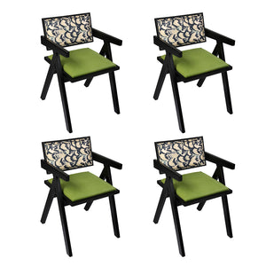 Levede Dining Chair Retro Backrest Chair x4-1996005486075449344