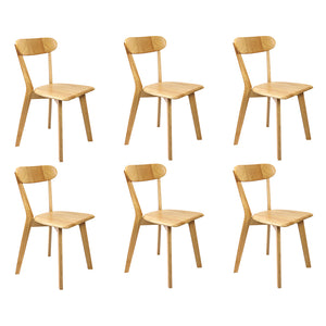 Levede 6x Dining Chairs Wooden Kitchen Chair-1996005484540334080