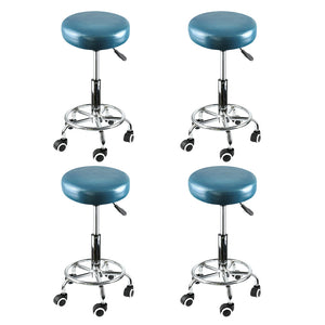 Levede 4x Barstool Swivel Salon Hairdressing-1996005493847494656