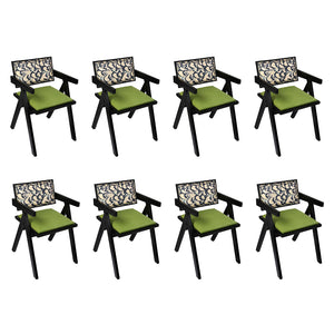 Levede Dining Chair Retro Backrest Chair x8-1996005486431965184