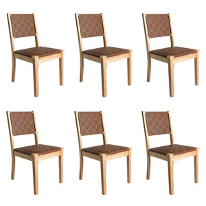 Levede Dining Chairs Accent Chair Lounge x6-1996005479259705344