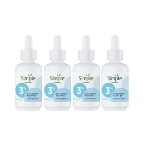 4x Simple Booster Serum 3% Hyaluronic Acid and B5-1996005543419973634