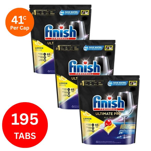 Finish Ultimate Pro x 195 Lemon Dishwasher Tablets-1996005533093597184