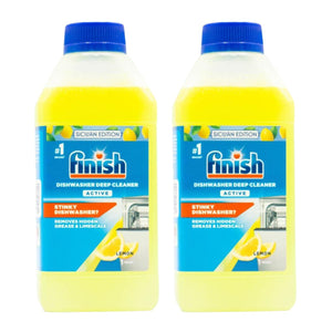 Finish 250ml Dishwasher Cleaner Lemon x2-1996005508011659266