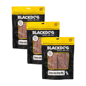 Blackdog Chicken Jerky Straps 800g x 3pk-1996009967362117632