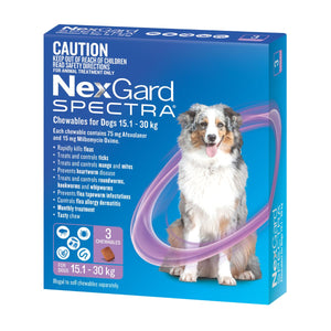 NexGard Spectra Dogs 15.1-30kg 3pk-1996005513845936130