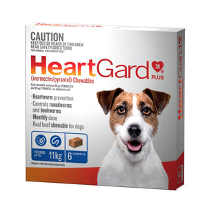 Heartgard 30 Plus Dog 0-11kg Blue 6pk-1996005511052529666