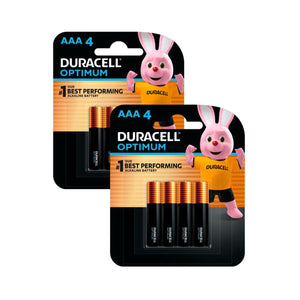 2x Duracell Optimum AAA Batteries 4pk-1996005528605691904