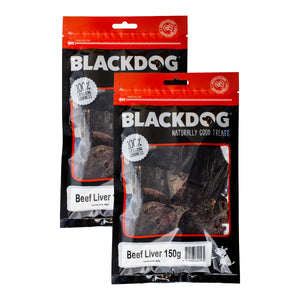 Blackdog Beef Liver 150g x 2pk-1996005496997416961