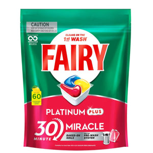 Fairy Platinum Plus x 60 Lemon Dishwasher Tablets-1996005506396852226