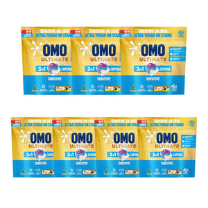 Omo Ultimate 3in1 Sensitive 196 Laundry Capsules-1996005580388569088
