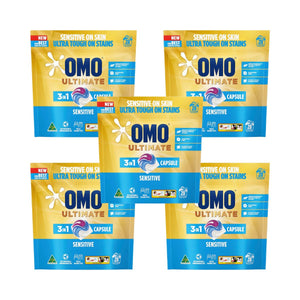 Omo Ultimate 3in1 Sensitive 140 Laundry Capsules-1996005580002693120