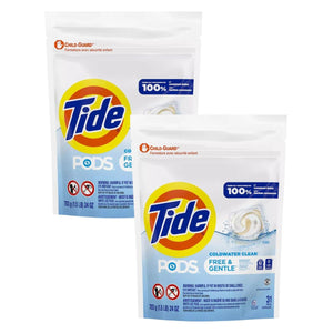 Tide Gentle Cold Water x 62 Laundry Pods-1996005543919095810
