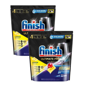 Finish Ultimate Pro x 130 Lemon Dishwasher Tablets-1996005532909047811