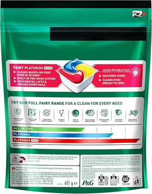 Fairy Platinum Plus x 240 Lemon Dishwasher Tablets-1996005506883391489