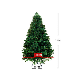 SANTACO Christmas Tree 1.8M 6Ft Xmas 1.8 Meter-1973193790764224514