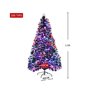 SANTACO Christmas Tree Fibre Optic with 1.5 Meter-1973193791590502402