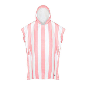 Dock & Bay Adult Poncho Hooded Towel | Cabana Collection | Malibu Pink S-1973193417525694468