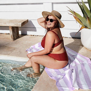 Dock & Bay Beach Towel Cabana Collection XL | Quick Dry | Lombok Lilac-1973193413427859457