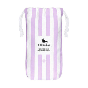Dock & Bay Beach Towel Cabana Collection XL | Quick Dry | Lombok Lilac-1973193413427859458