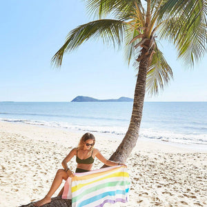 Dock & Bay Beach Towel Cabana Collection XL | Quick Dry | Unicorn Waves-1973193809596649473