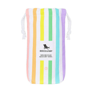 Dock & Bay Beach Towel Cabana Collection XL | Quick Dry | Unicorn Waves-1973193809596649475