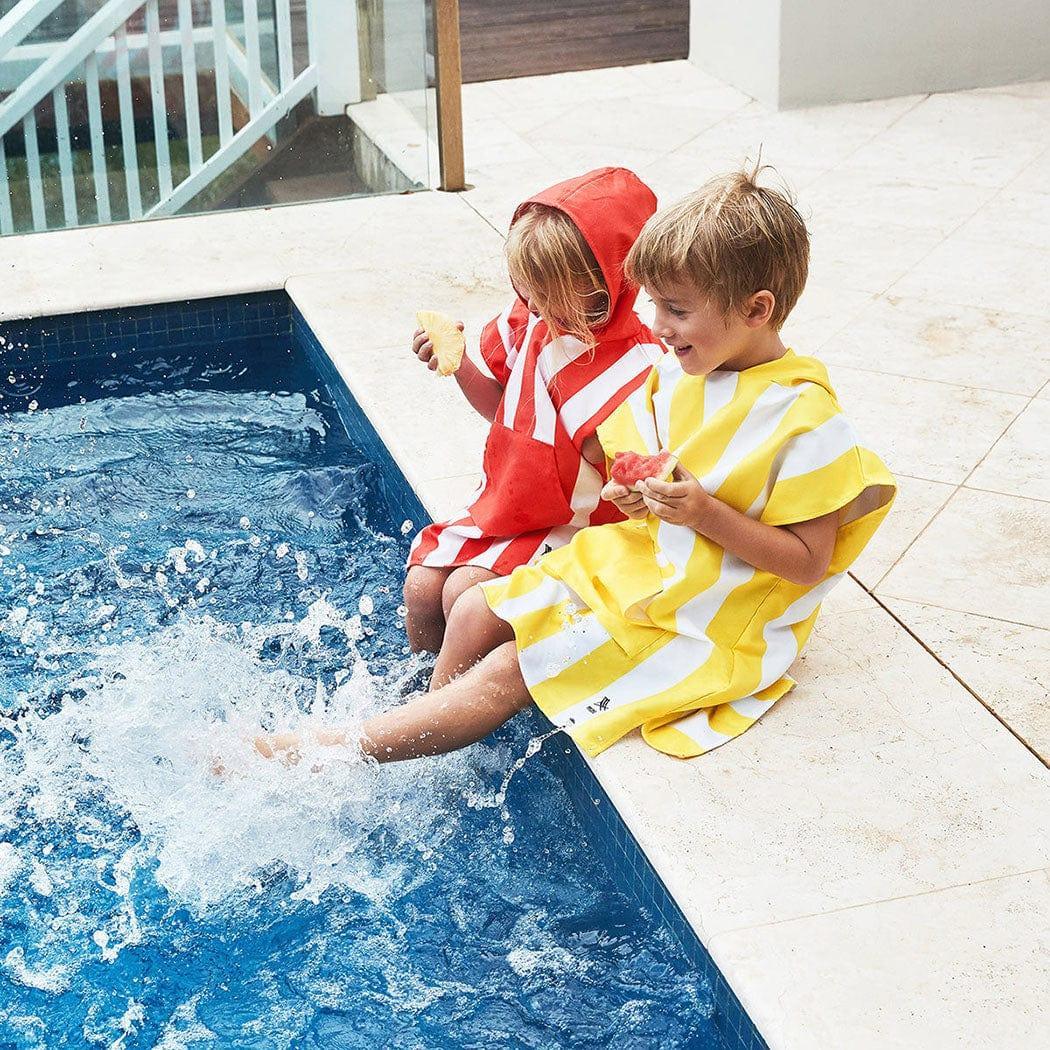 dock-bay-kids-poncho-hooded-towel-mini-cabana-collection-boracay-yellow-xs-2-4yrs-1973193419333439489