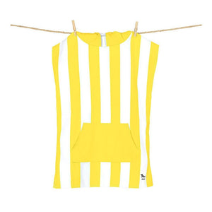 Dock & Bay KIDS Poncho Hooded Towel -Mini Cabana Collection-Boracay Yellow XS (2-4yrs)-1973193419333439491