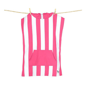 Dock & Bay KIDS Poncho Hooded Towel -Mini Cabana Collection-Phi Phi Pink S (4-7yrs)-1973193418968535043