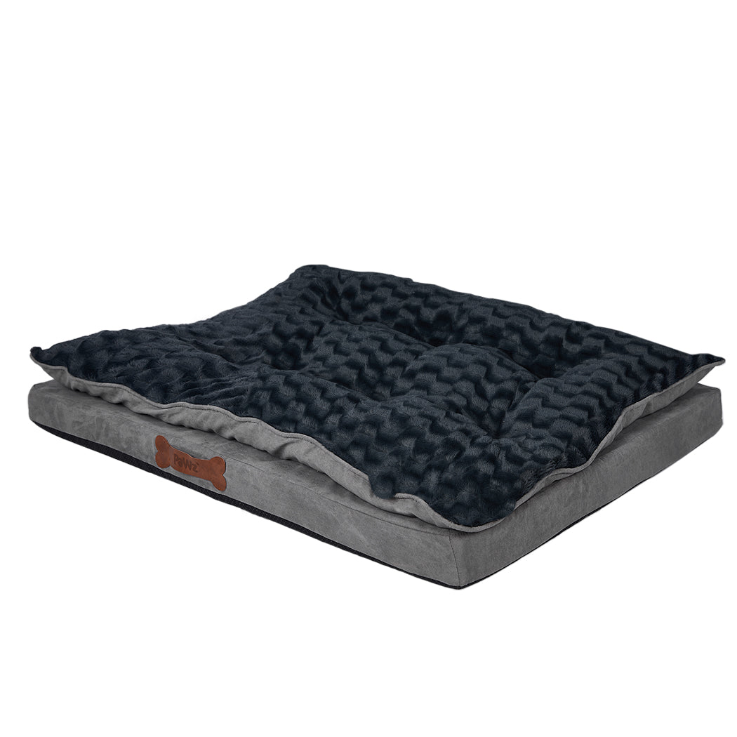 dog-calming-bed-warm-soft-plush-comfy-xl-grey-x-large-1973193641606385664