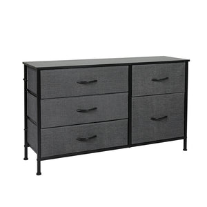 Levede Storage Cabinet Tower Chest Dark Grey-1973194081106530304