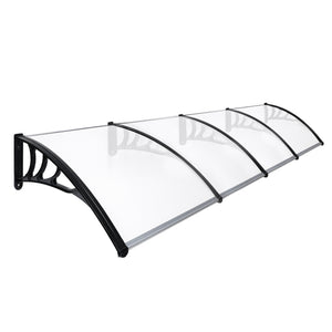Mountview Window Door Awning Outdoor 1M X 4M Transparent 1x4M-1973193988395634688